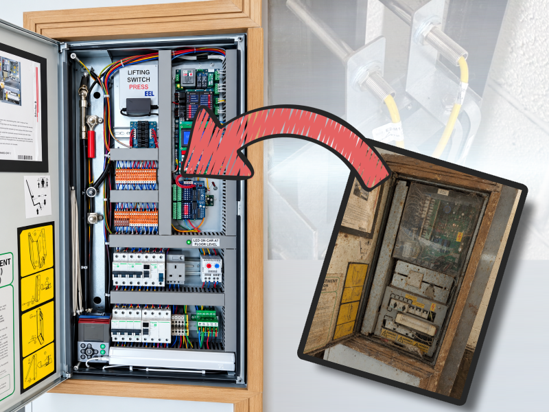 Leyland Golf Club Control panel upgrade
